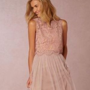 Jenny Yoo Cleo Lace Topper